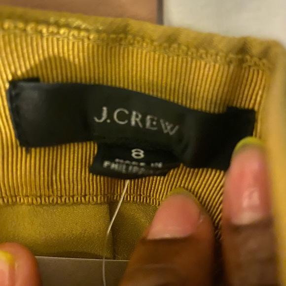 NWT J. Crew Pencil Skirt in Jacquard Stripe (8) - Picture 8 of 9